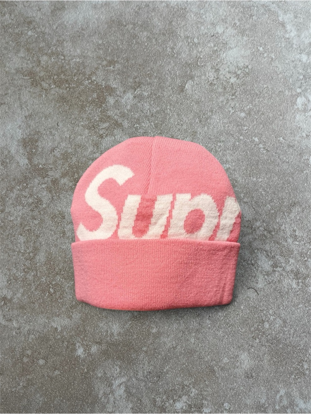 Pink Supreme beanie